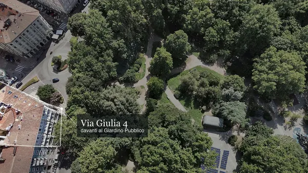 Via Giulia — bilocale rinnovato affacciato sul Giardino Pubblico