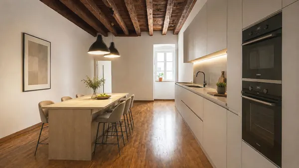 Via Roma — 114 m² in palazzo del 1830, consegnato a nuovo